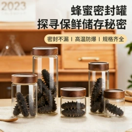 密封盒储物罐;玻璃罐;收纳密封罐