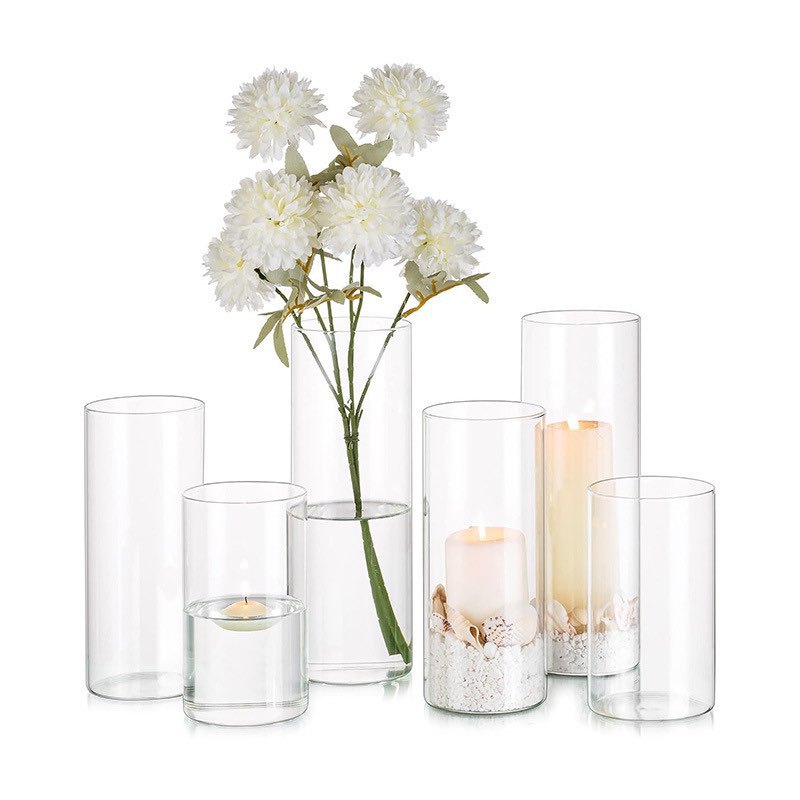 Portavelas con Aroma Navideño, Copa Decorativa para Hotel, Restaurante, Jarrón, Decoración para Bodas, Cumpleaños, Fiestas, Adorno Redondo para Velas