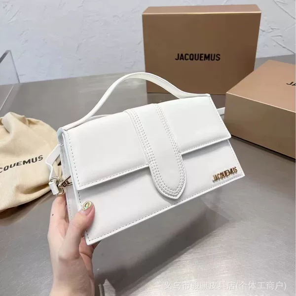 JACQUEMUs Niche Design New High Quality Explosive Hand Carrying Fashionable All-Match Shoulder Bag Handbag Crossbody