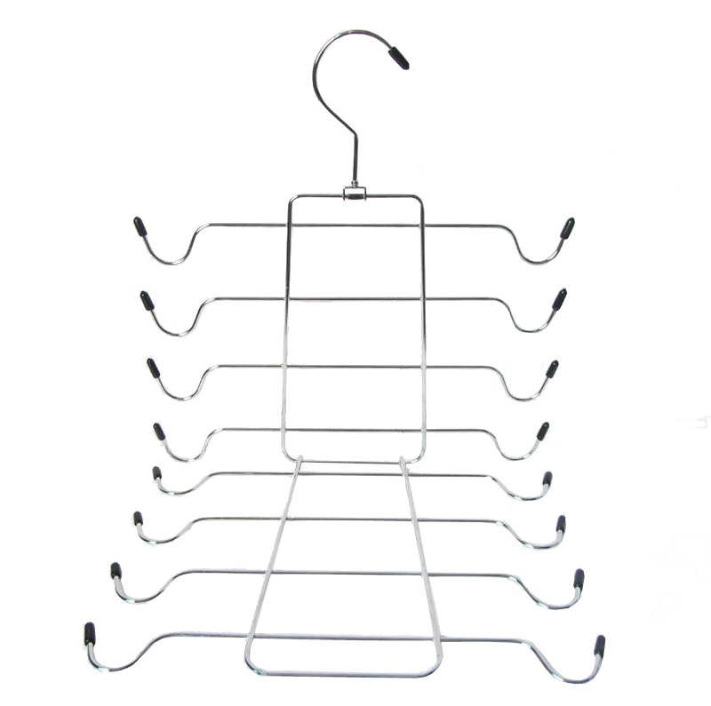 Percha multifuncional percha percha multicapa percha 6 garras 8 ganchos 10 abrazaderas percha plegable sombrero cinturón percha ropa interior gancho de almacenamiento