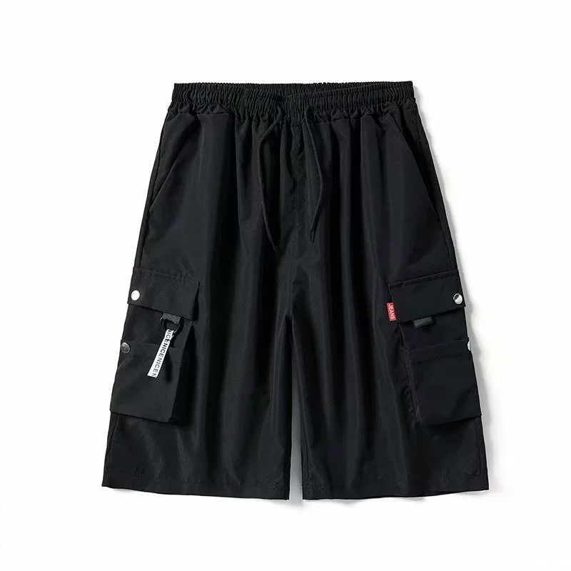 Летние шорты, брендовый трендовые штаны в стиле хип-хоп, oversize, корейский стиль