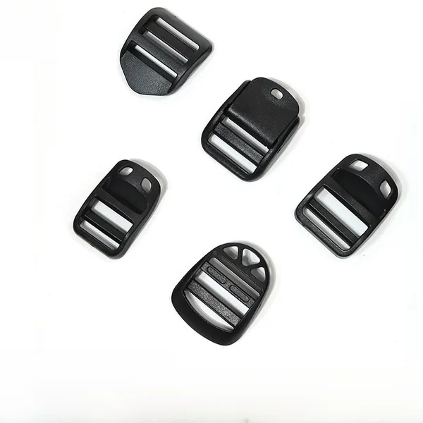 High-Quality Plastic Adjustable Buckle, Four-Speed Buckle, School Bag Shoulder Strap Buckle, Eye Buckle, Flat Ladder Buckle, Luggage Plastic Accessories