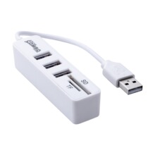 A510 High Speed Multi USB Splitter 2In1 Hub SD/TF CardReader