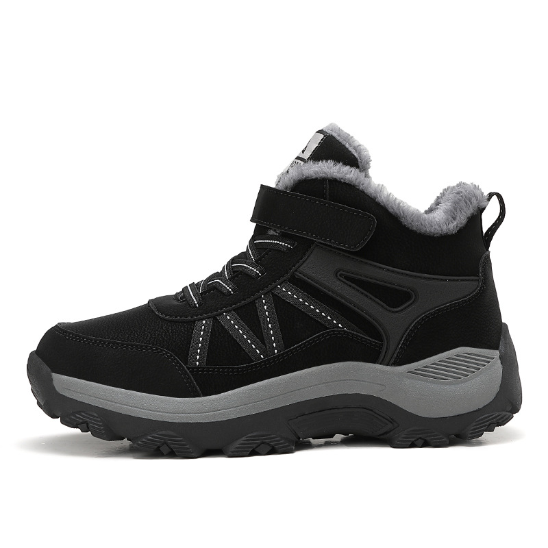 Cross-Border Popular Snow Boots, New Models for Men and Women, Large Size Cotton Boots, Winter Thickened Warm Cotton Shoes, Wholesale from Manufacturer's Official Website