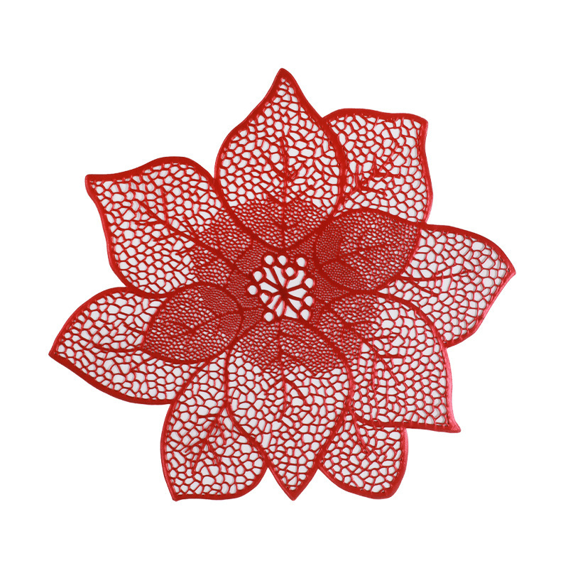 Elementos de primavera patrón de flores de PVC estampado