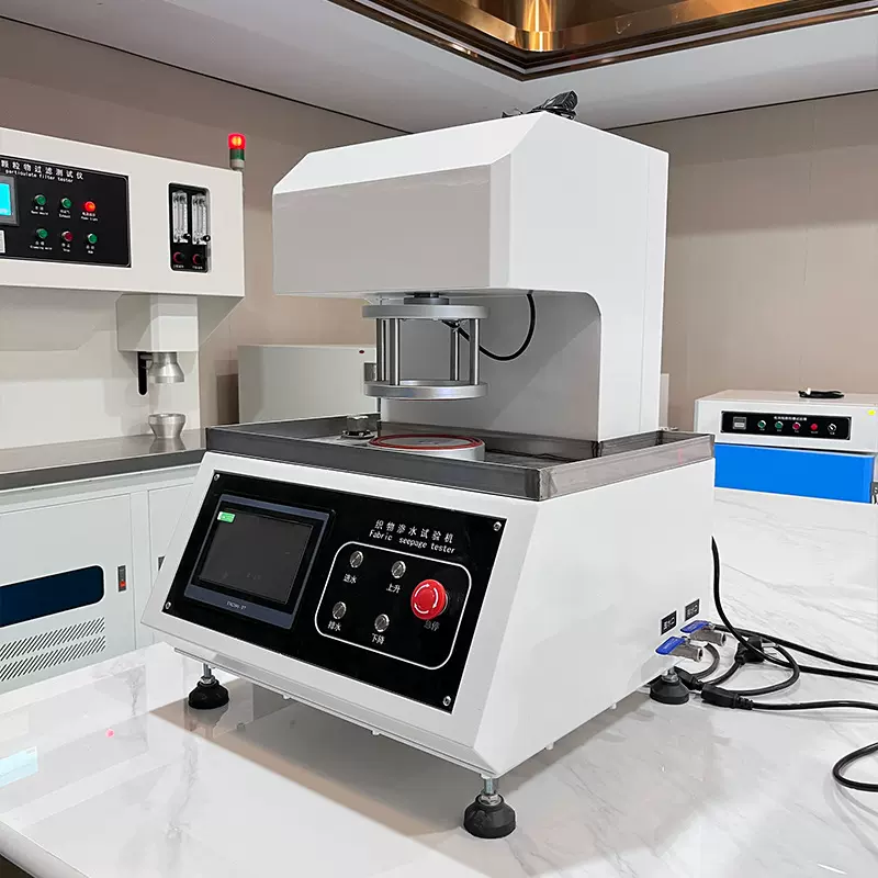 全自动织物透湿性试验机无防布静水压测试仪织物渗水性试验机