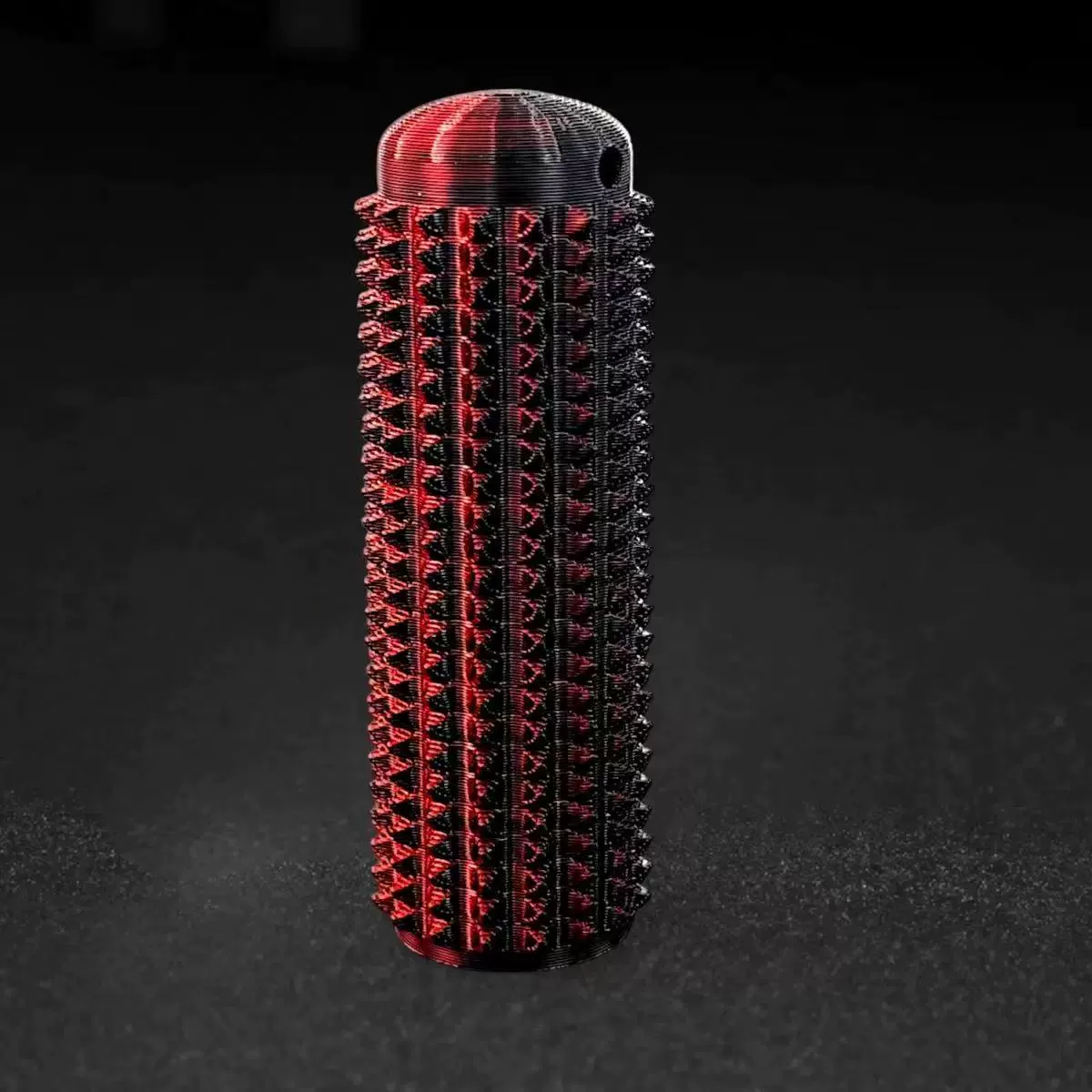 3D打印跨境SpikyGrippie Stim Keychain按摩解压钥匙扣3D打印玩具