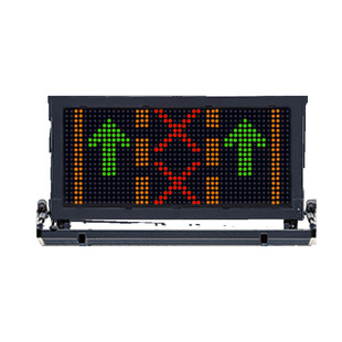 Vehicle-Mounted Foldableing Electric Push Rod Traffic Information Led Display Traffic Guidance Vehicle-Mounted Screen