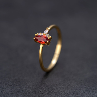 s925���y�18k��肙E�A�t荽�ָŮ�͹Ōm͢�LС������ʯ��ʯָ�h