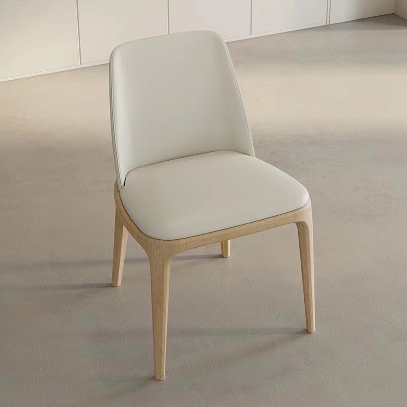 Sillas nórdicas modernas y sencillas sillas de madera maciza sillas octagonales sillas de comedor italianas de lujo ligeras