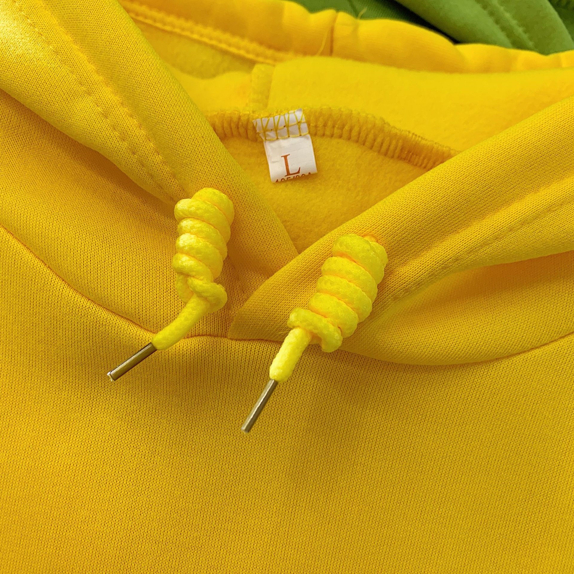 Felpa con cappuccio stampata personalizzata, stile coreano autunno inverno 2024, nuova personalità versatile, modello 3D, moda_voghion.com