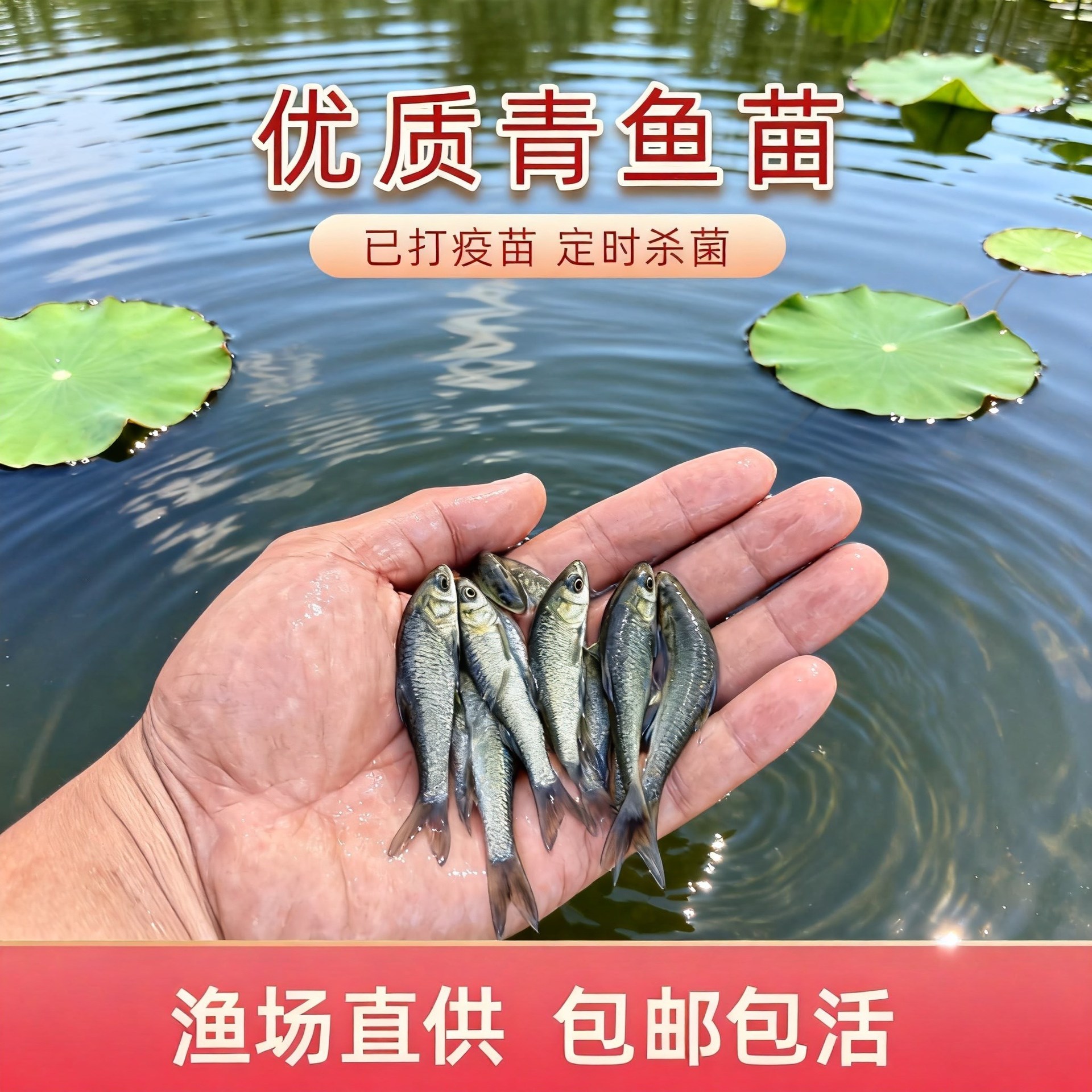 Screw herring fry, freshwater snail herring fry, high-quality black carp, cultured gray grass carp, black carp, black and green fish