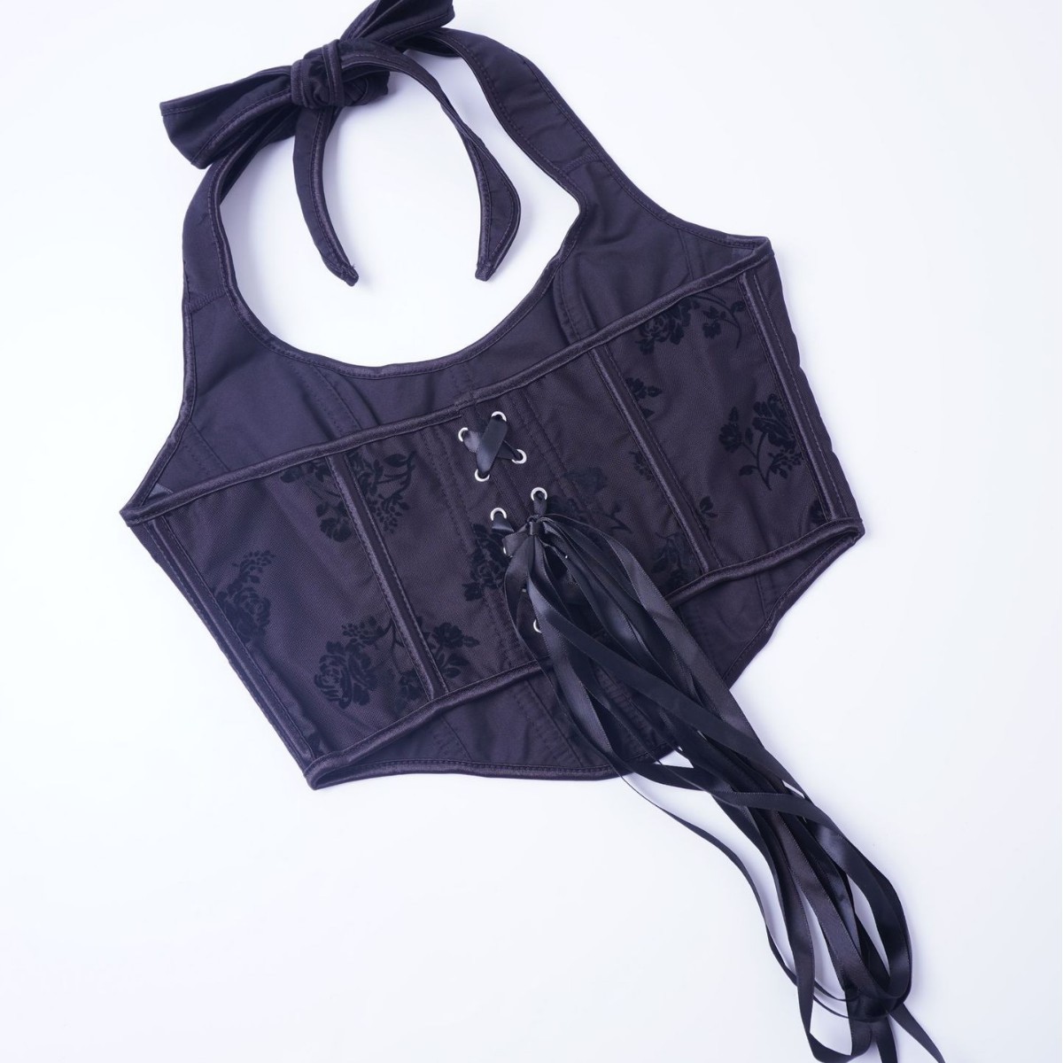 Nueva mujer de cuero negro, soporte de pecho, corte de forma corta, camisa Aliexpress, suministro transfronterizo