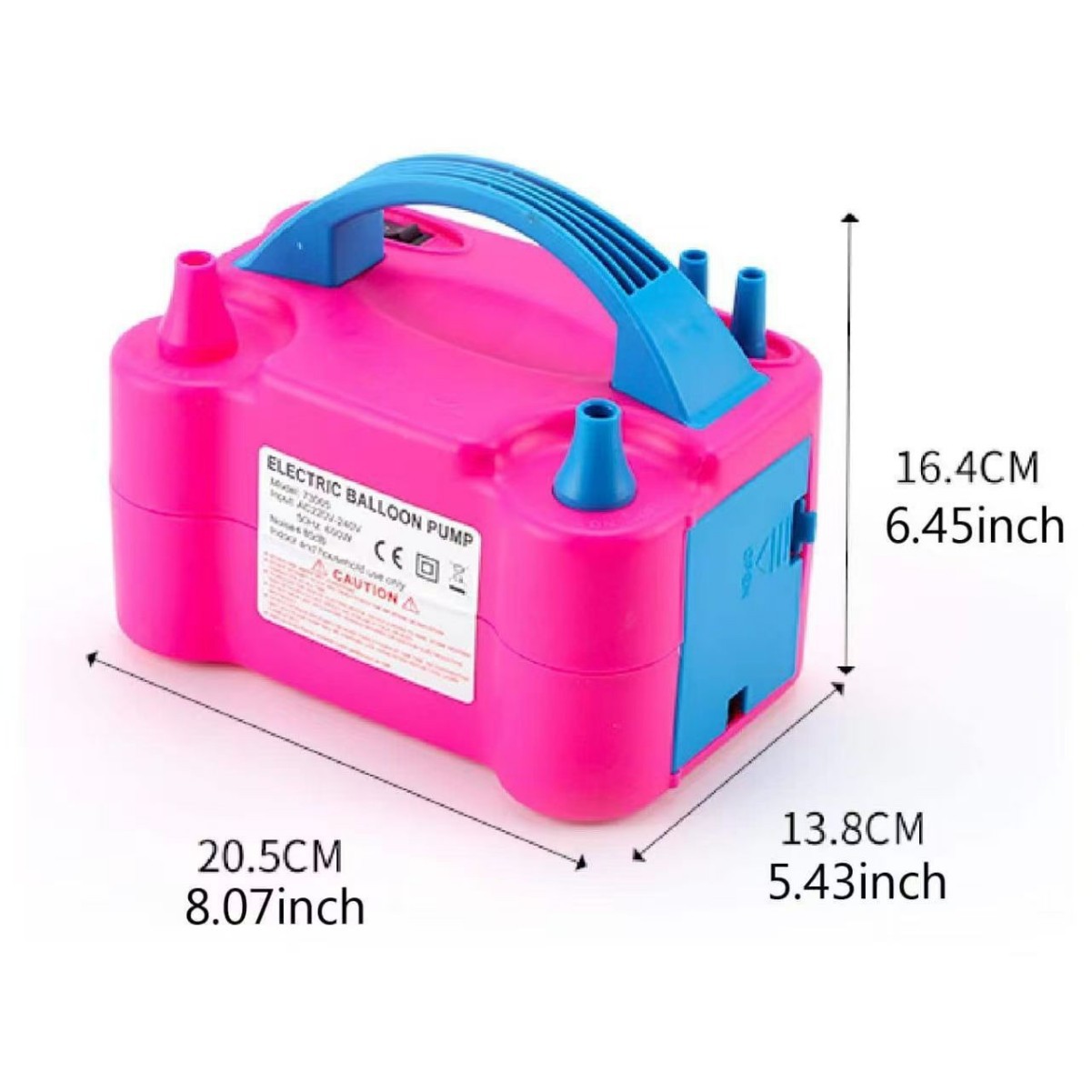 Bomba de aire de mano con globo Bomba de aire de pie Bomba de aire de pie Bomba de aire eléctrica Accesorios de bomba de aire de pie Bomba de aire de pie