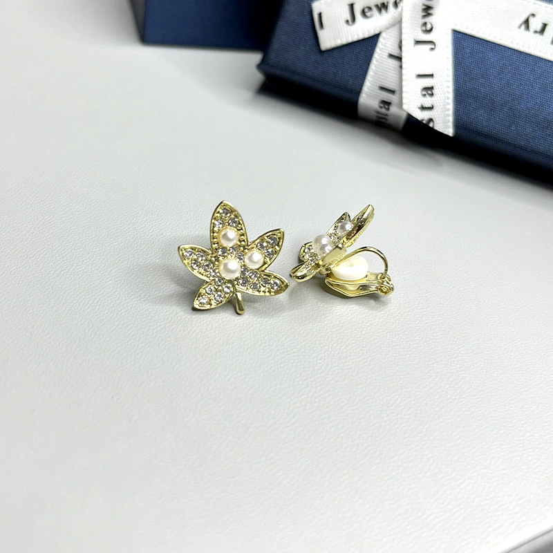 Сережки-ушные скобы из жемчуга, серьги-бабочки, без пирсинга, стиль высокого качества, стиль «легкая роскошь», опт