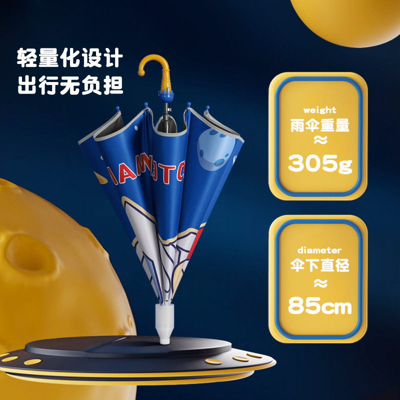 Automatic waterproof children's umbrella for kindergarten for…