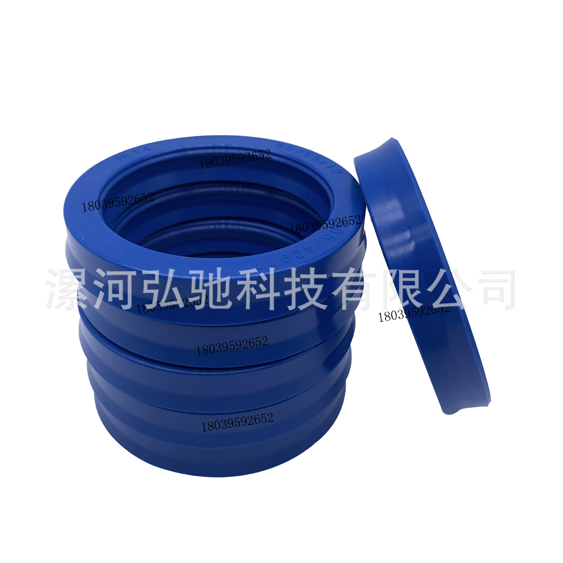 厂家供应H605型装载机铲车液压油缸活塞杆聚氨酯双唇油封50*65*12