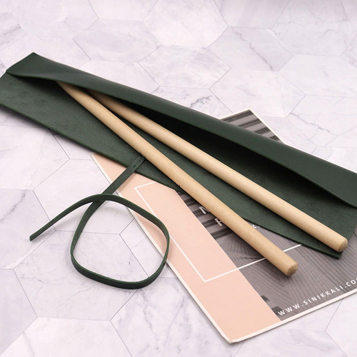 Six-Color Leather Drum Stick Case Drum Kit Stick Holder Drum Stick Storage Bag