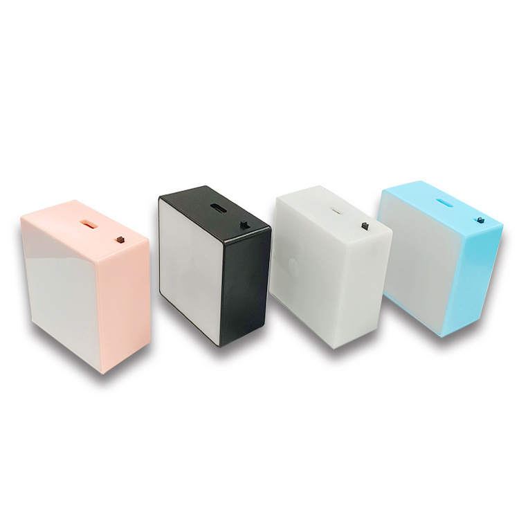 USB 充電式磁気冷蔵庫ライト両面印刷正方形磁気冷蔵庫ステッカー看板ラウンドロゴ|undefined