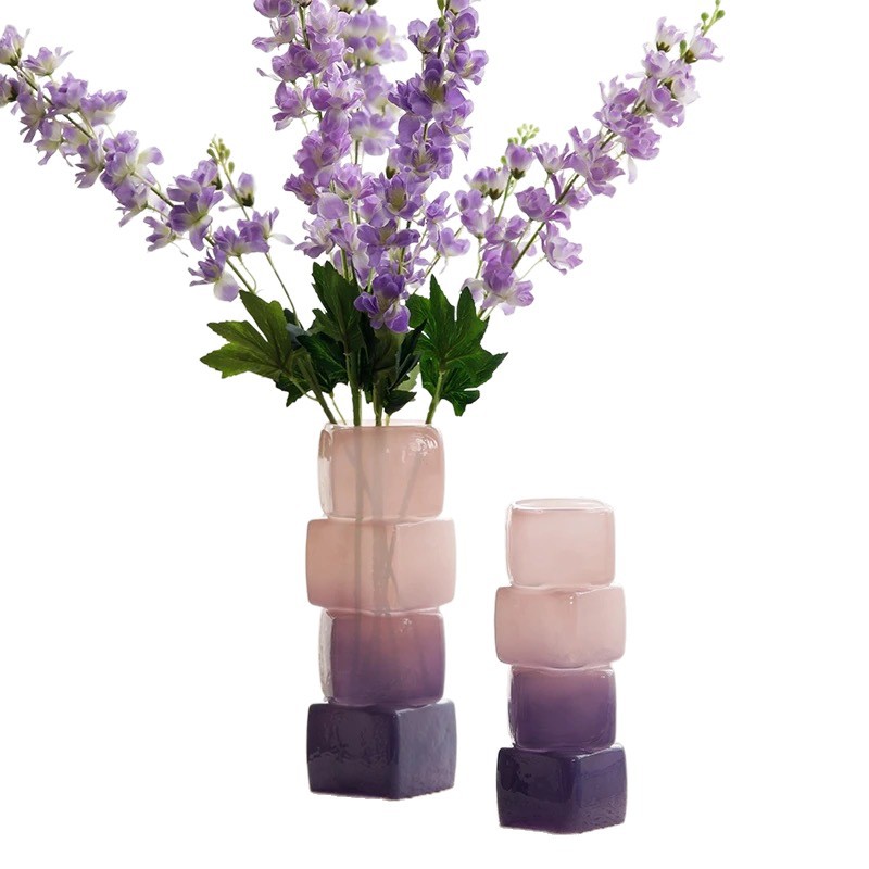 Arquivos de flores de alto nivel de decoración ornamentos inswind al por mayor vasos de vidrio medieval de alto valor de visualización de vasos de restaurante