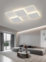 Living room main light minimalist 2024 new white LED ceiling lamp modern simple Guangdong Zhongshan lamps and lanterns 