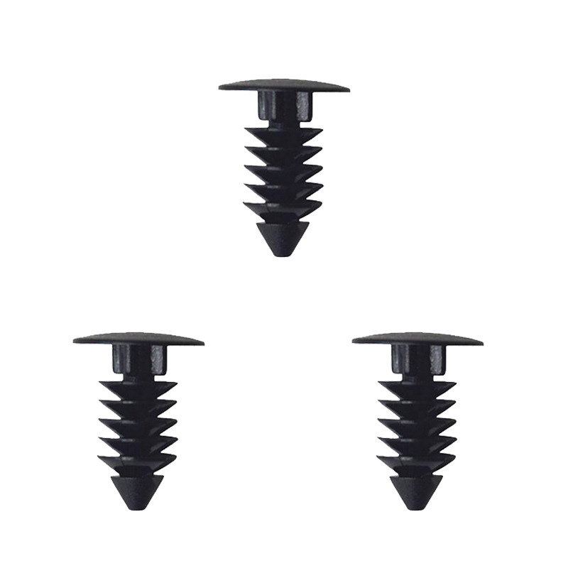 Universal coche empuje localizador nylon negro coche hebilla clip al por mayor A200