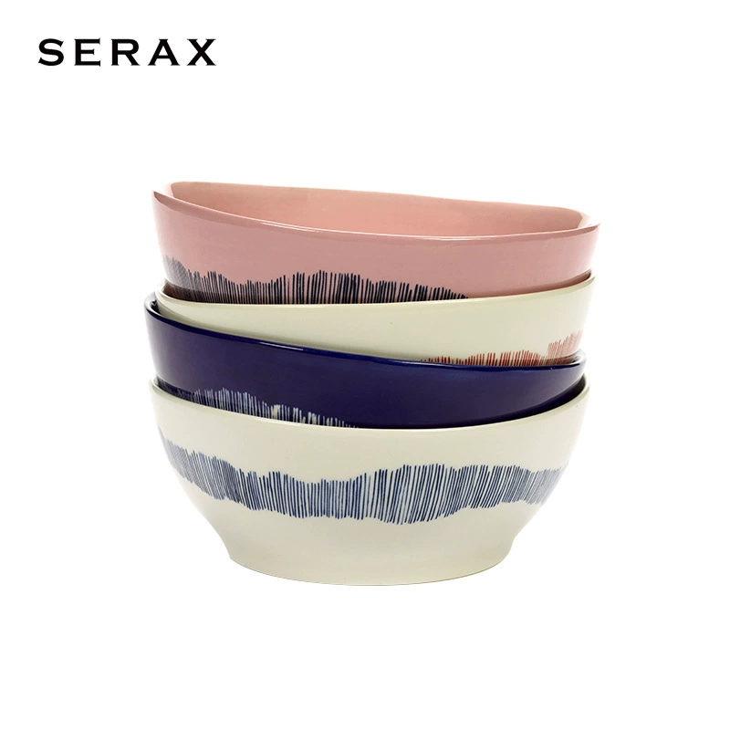 Бельгийская Serax Ottolenghi совместное название керамическая фруктовая салатница глубокая чаша большая чаша суповая чаша раменская чаша