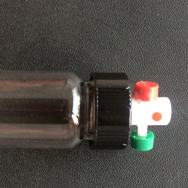 微量瓶用带阀开关盖,顶空瓶用盖子，色谱进样瓶盖