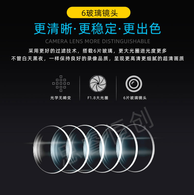 4K Full Screen Streaming Driving Recorder Taiwan Digital Dog Rearview Mirror Wifi Hd Recorder Dual Lens