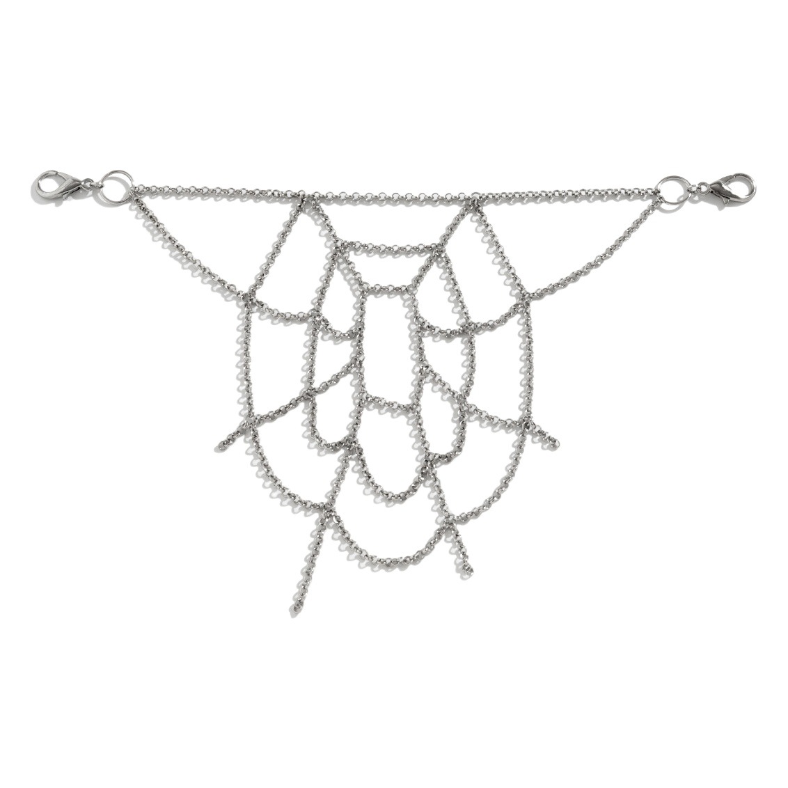 European and American Foreign Trade Cross-Border Jewelry Spider Web Pants Chain Dark Chain Waist Chain Body Chain Clothing Versatile Belt