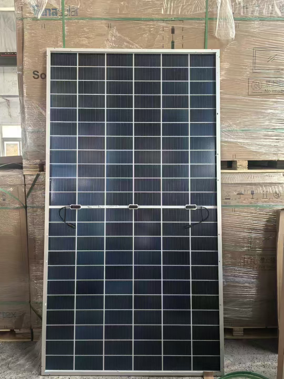 710天合光能710-720瓦双波双面单晶光伏组件原厂质保30年双玻组件-阿里巴巴
