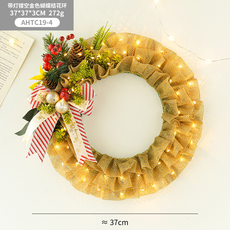 Hong Kong Heng nueva ropa de Navidad fruta roja guirnalda decorativa colgante creativo puerta colgante ventana colgante decoración de Navidad