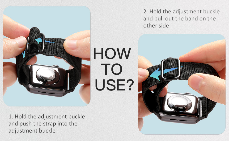The nylon weave of the apple smart watch strap is suitable for the entire series of apple iwatch straps with adjustable sliding buckle spring Application Scenario
