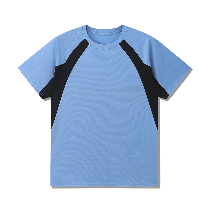 Transfronterizo tamaño europeo y americano de algodón mosaico camiseta deportiva 250G pesada camiseta de hombre de manga corta marca de moda personalizada
