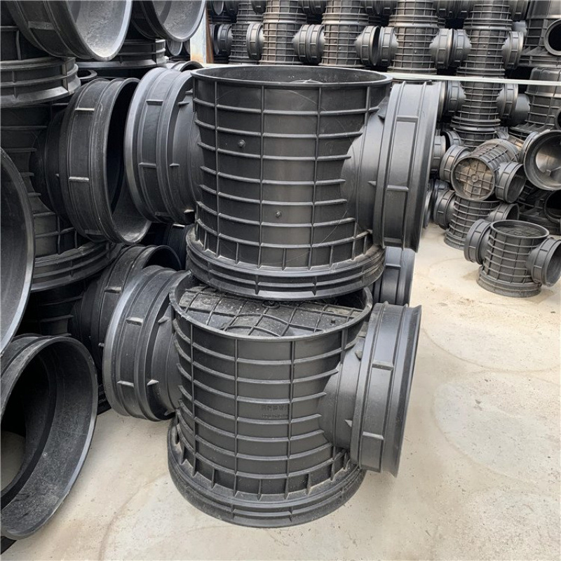 厂家直销成品塑料检查井 沉泥检查井 流槽三通四通检查井 世纪厂