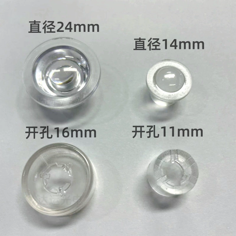 Направляющая пластина светофора объектива 5 мм шарика лампы СИД особенная водоустойчивая объектив строки светофора в поставке запаса