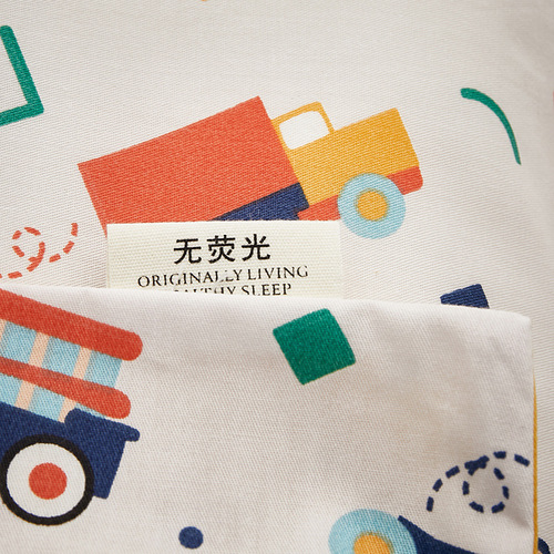 Pure cotton children's pillowcase 30×50 cotton cartoon small baby kindergarten pillowcase 40x60 single spring and summer