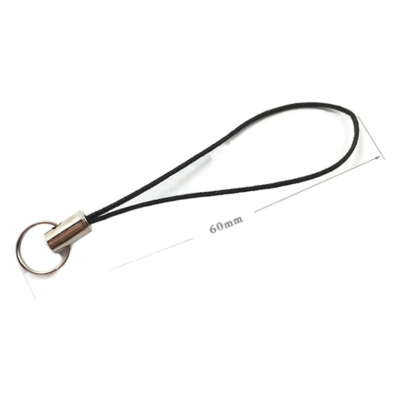 diy handmade accessories double ring mobile phone rope pendant rope doll hanging pendant rope color lanyard