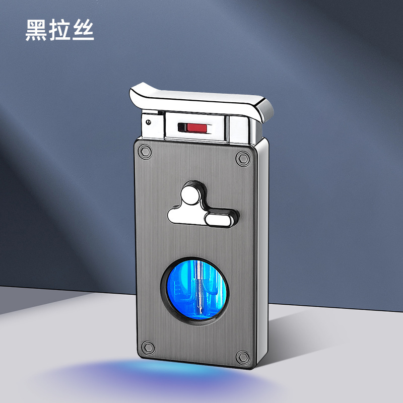 Wd 900aネット赤モデル透視空気窓ライターのロッカーアーム音制御双火切替煙統一小売価格59.9|undefined