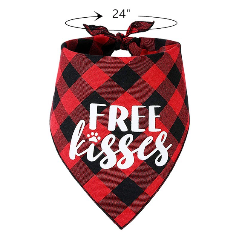 Новый День Святого Валентина Pet одеваются Костюм Pet оголовье шарф собака Красная вечеринка украшения