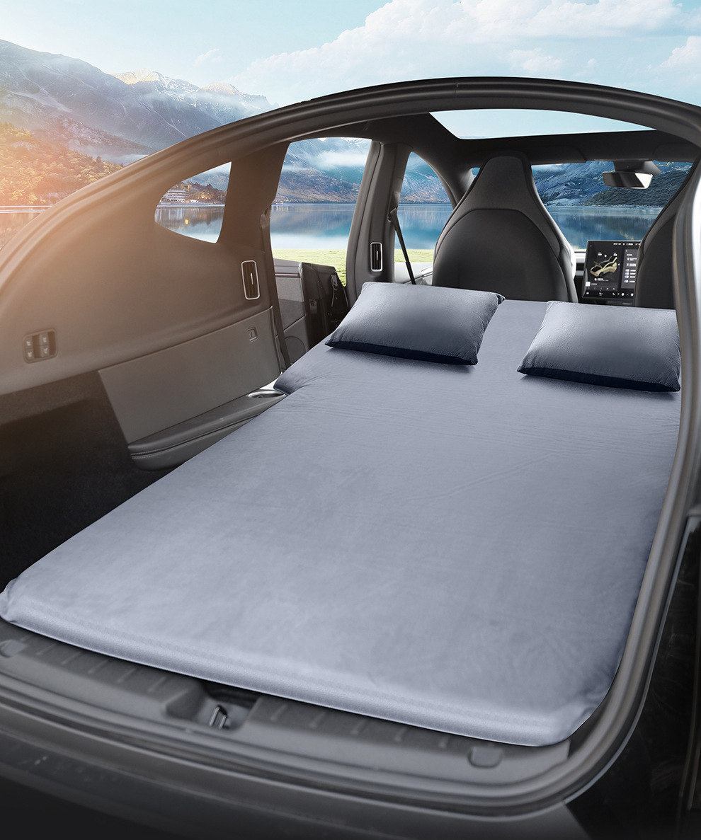 Tesla Model Yl Six-Seater Trunk-Specific Air Mattress Car Inflatable Mattress Rear Seat Leveling Sleeping Pad