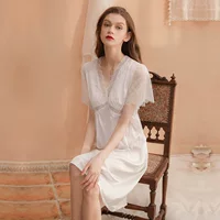 Летняя длинная юбка для невесты, sexy pijama, с коротким рукавом
