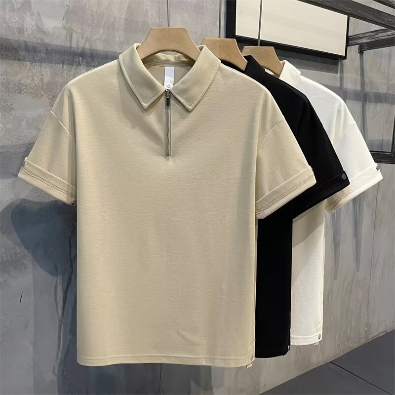 Summer fashionable solid color polo English style for leisure