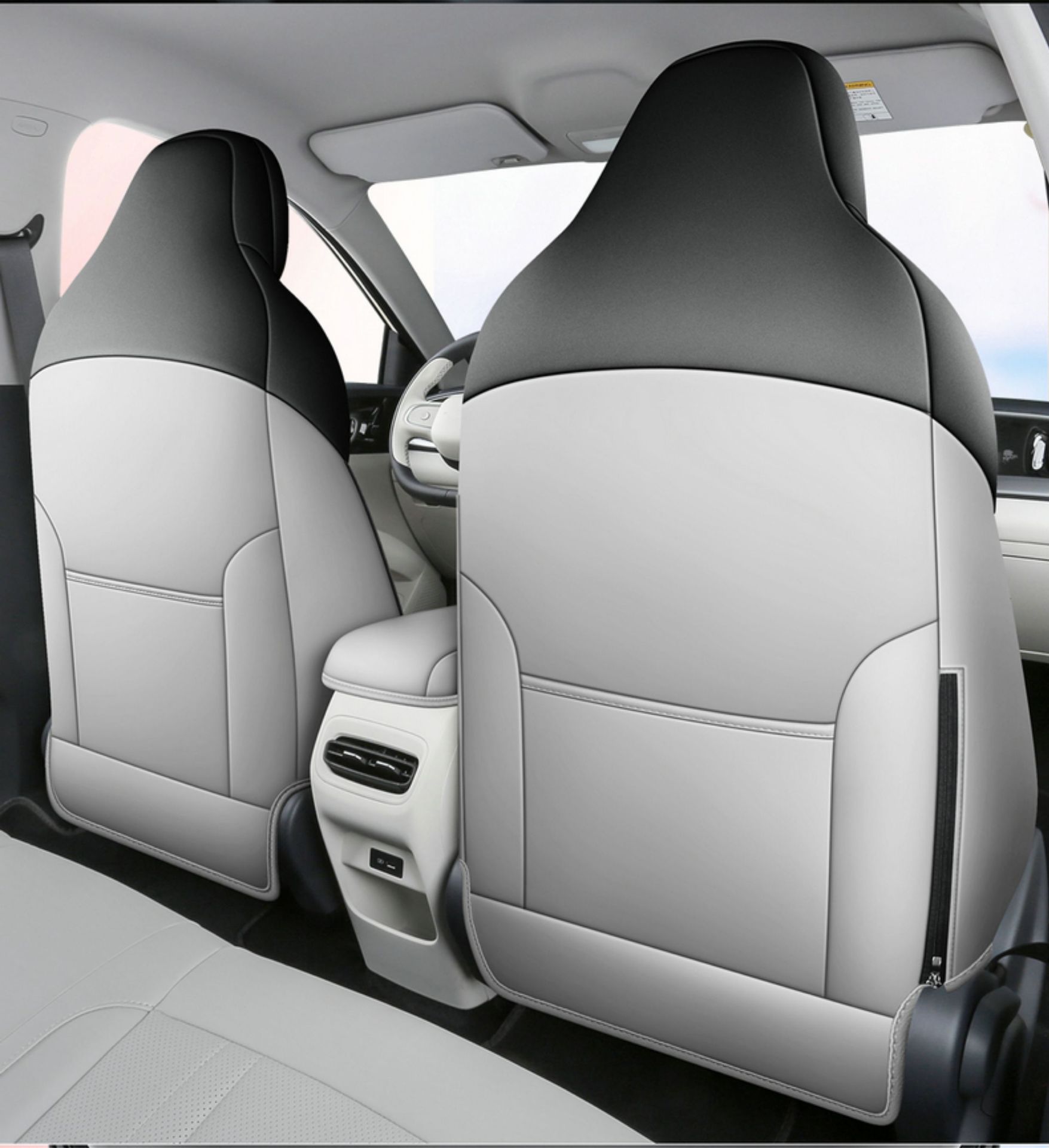 Seat Cover for Wuling Bingo S, Full Coverage, Leather, Universal