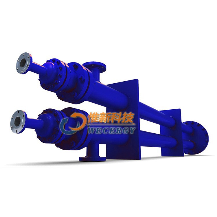 WECERGY惟新壳管式换热器 喷漆底涂层加热器 造纸用管式换热器