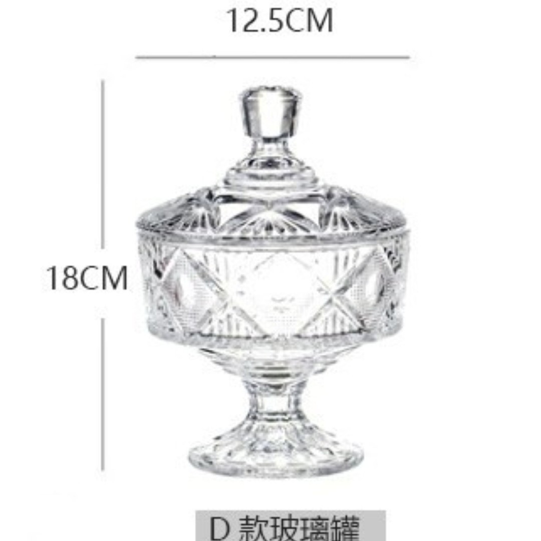 Tarro de caramelos de vidrio transparente con tapa para bodas, tarro de almacenamiento de cristal, para dulces y snacks image 40