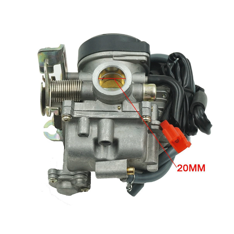 Cortadora sierra de cadena accesorios GY6 49cc 50cc 80cc 100cc 20mm carburador ATV139QMB