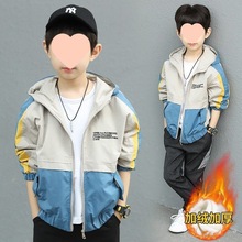 男童外套春秋款儿童秋装2025新款洋气中大童韩版男孩帅气潮童装