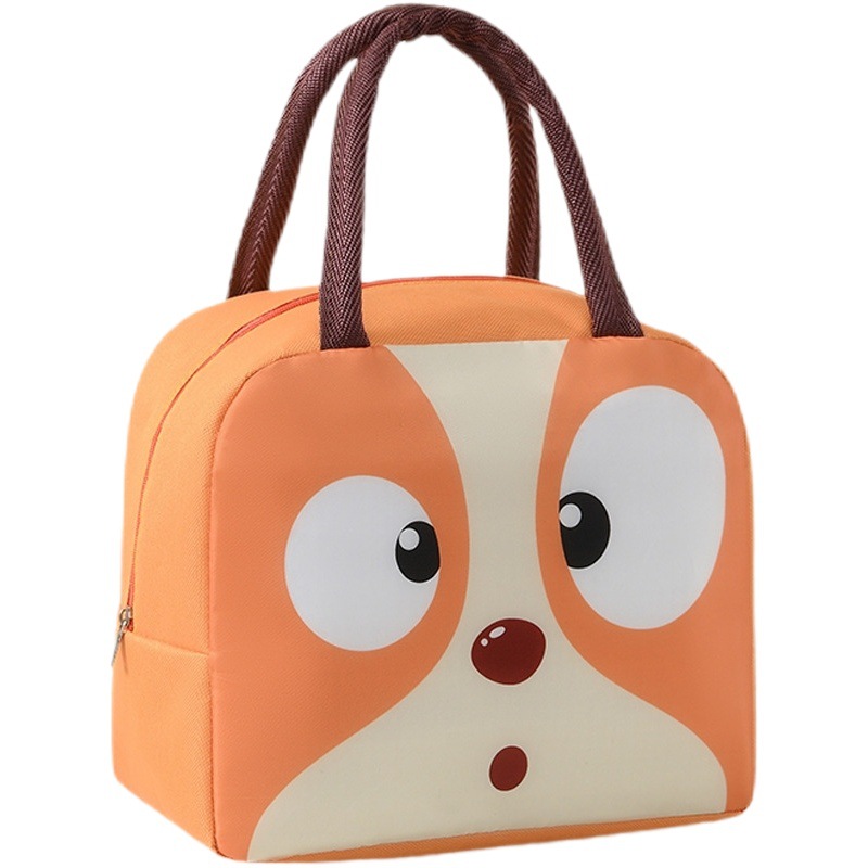 Bolsa de almuerzo de dibujos animados caja de almuerzo Portátil Bolsa de aislamiento estudiante de escuela primaria bolsa de almuerzo trabajador de oficina bolsa de almuerzo transfronterizo