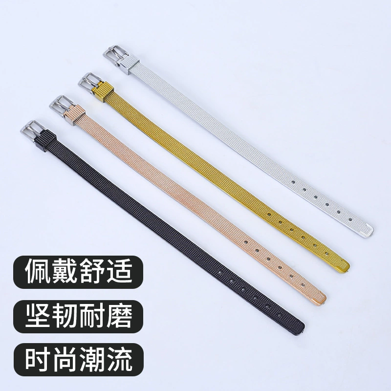 Новый модный трендовый ремешок с ПВХ-покрытием, многоцветный ремешок на руку с дополнительным покрытием, мужской и женский ремешок на запястье оптом